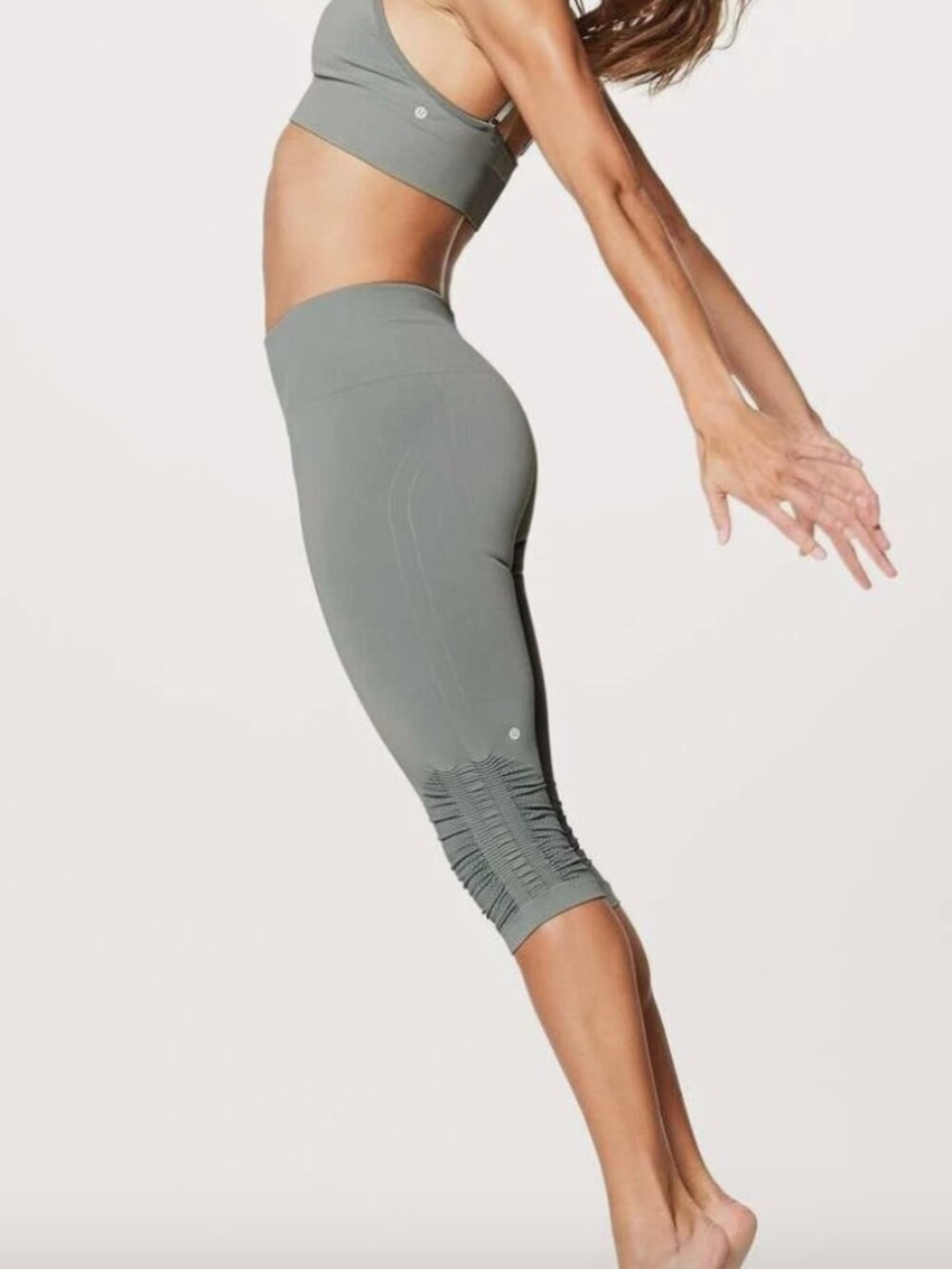 Lululemon Awakening crop leggings size 2